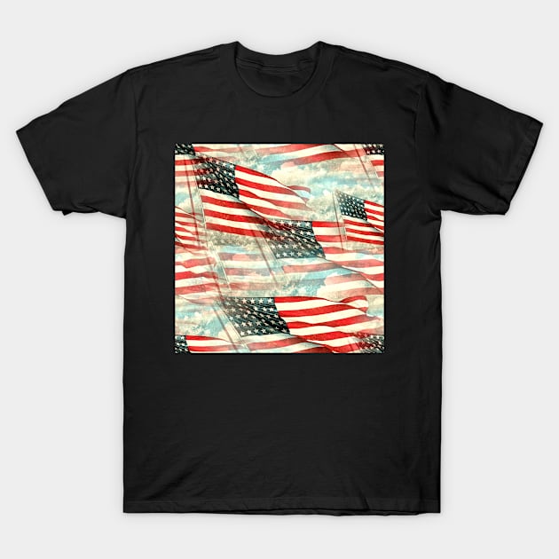 Old Glory T-Shirt by This and That Designs